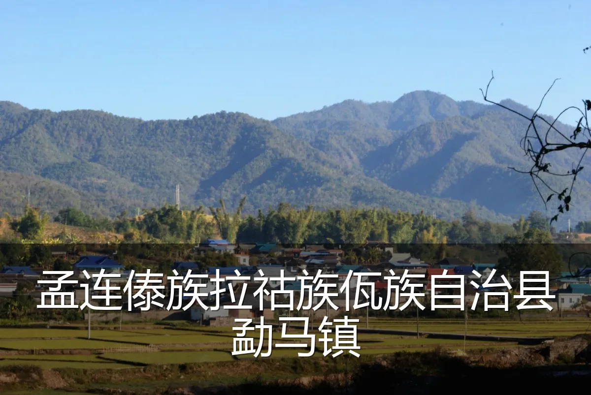 孟连傣族拉祜族佤族自治县勐马镇